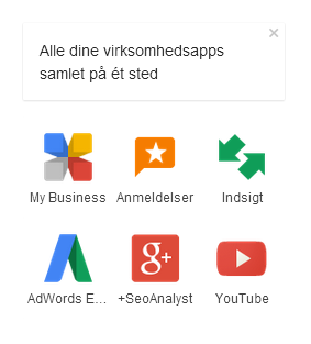 virksomhedsapps - Google My Business